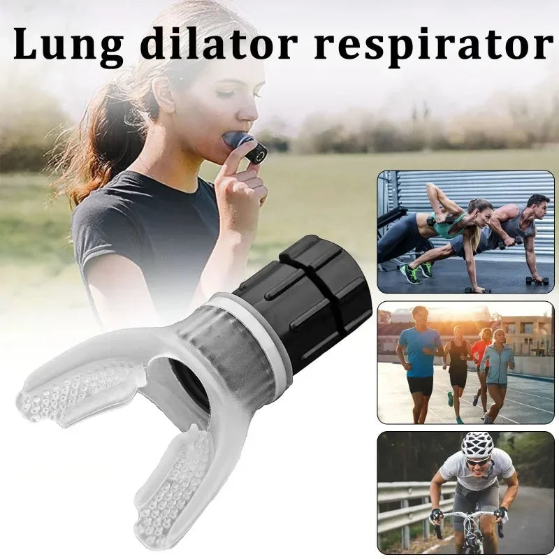 Revolutionary Sports Breathing Trainer Mouthpiece for Enhanced Fitness and Respiratory Wellness