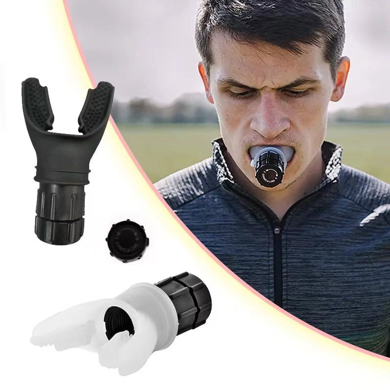 Revolutionary Sports Breathing Trainer Mouthpiece for Enhanced Fitness and Respiratory Wellness