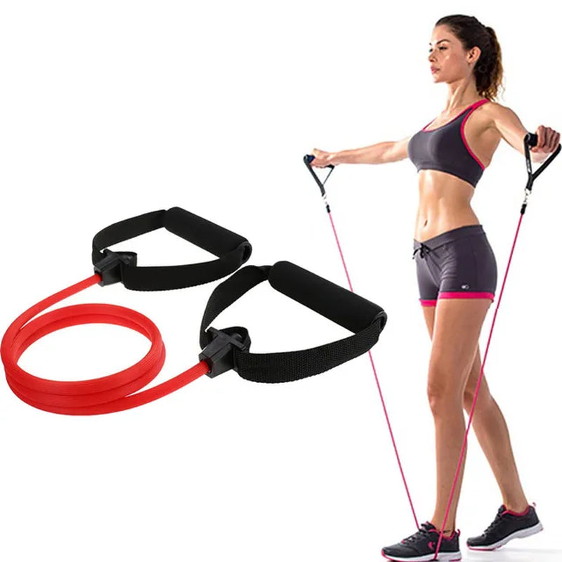 Versatile Portable Yoga Pilates Bar with Adjustable Resistance Bands for Comprehensive Home Workouts