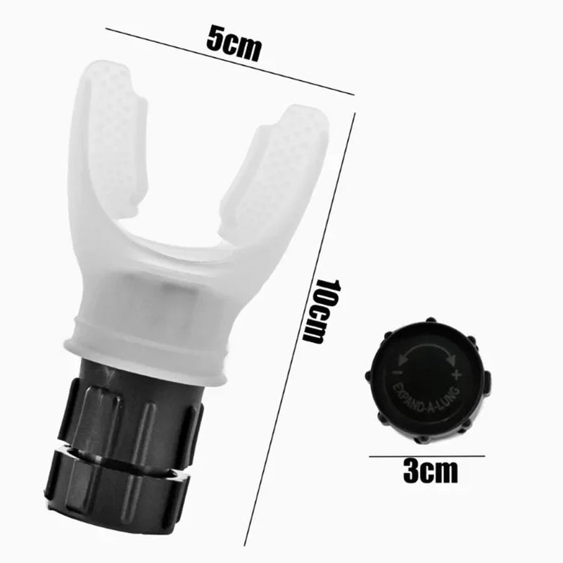 Revolutionary Sports Breathing Trainer Mouthpiece for Enhanced Fitness and Respiratory Wellness